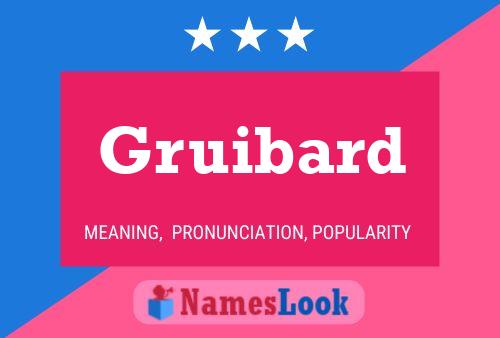 Gruibard Name Poster