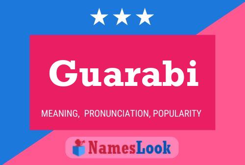 Guarabi Name Poster