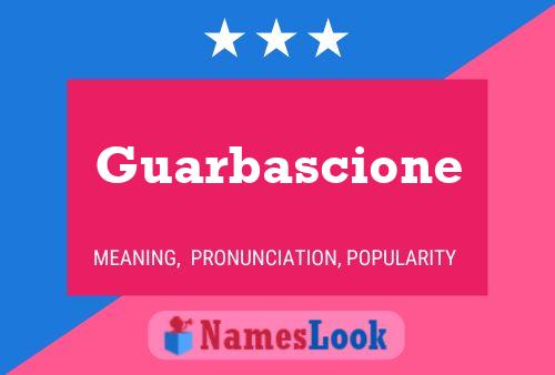 Guarbascione Name Poster