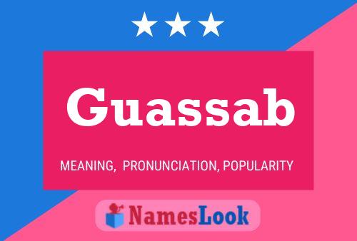 Guassab Name Poster