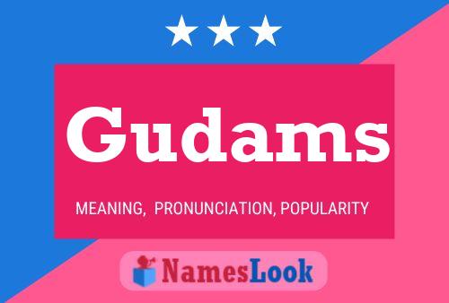 Gudams Name Poster