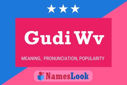 Gudi Wv Name Poster