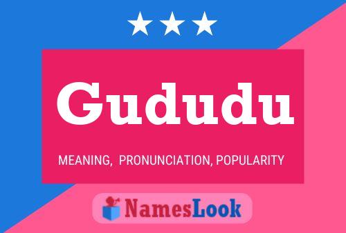 Gududu Name Poster