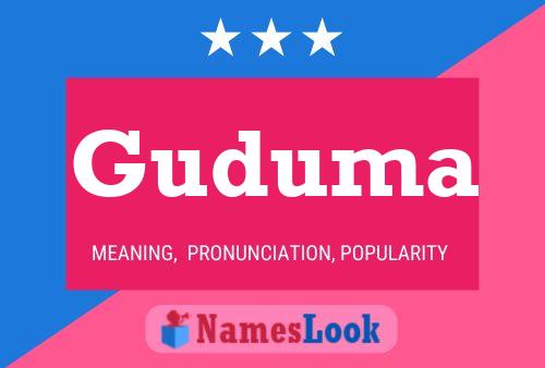 Guduma Name Poster