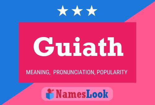 Guiath Name Poster