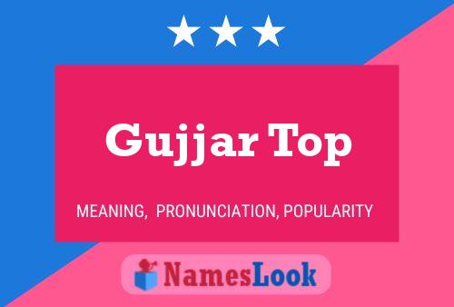 Gujjar Top Name Poster