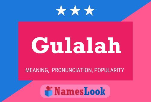 Gulalah Name Poster