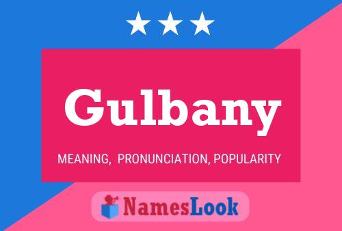 Gulbany Name Poster