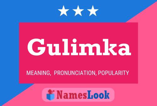 Gulimka Name Poster