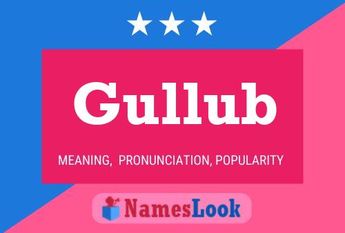 Gullub Name Poster