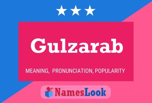 Gulzarab Name Poster