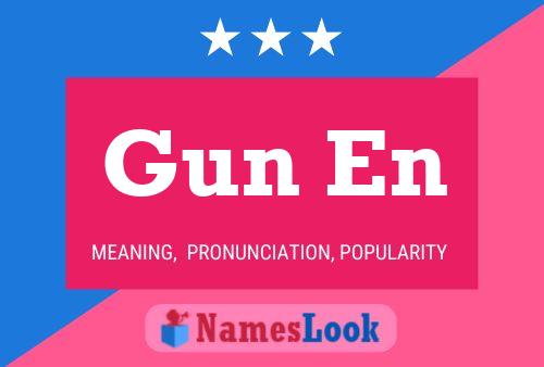 Gun En Name Poster