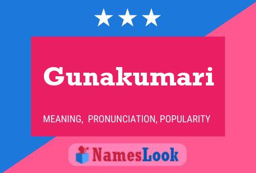 Gunakumari Name Poster