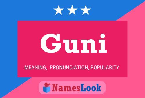 Guni Name Poster