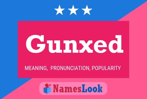 Gunxed Name Poster