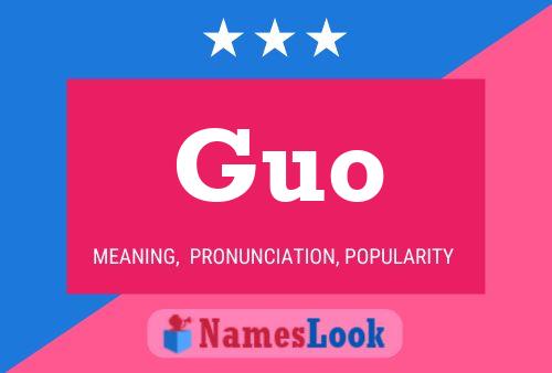 Guo Name Poster