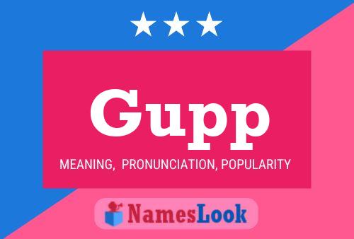 Gupp Name Poster