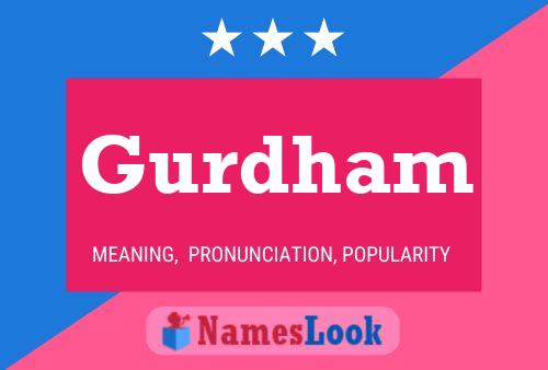 Gurdham Name Poster