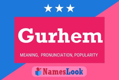 Gurhem Name Poster