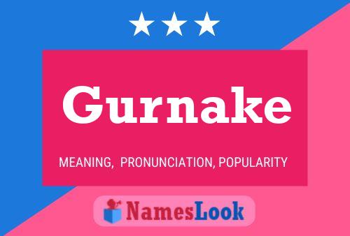 Gurnake Name Poster