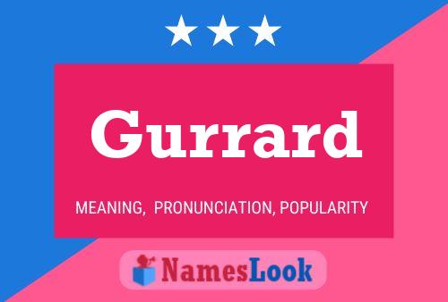 Gurrard Name Poster