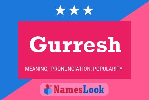 Gurresh Name Poster