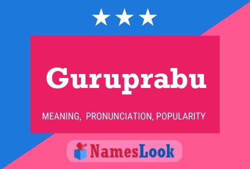 Guruprabu Name Poster