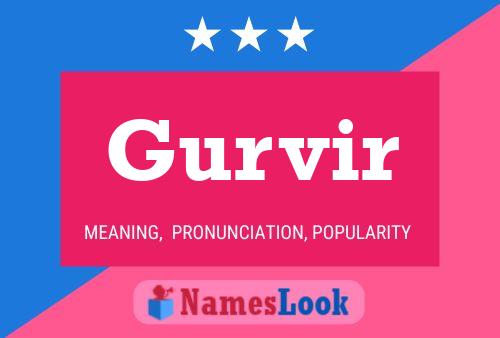 Gurvir Name Poster