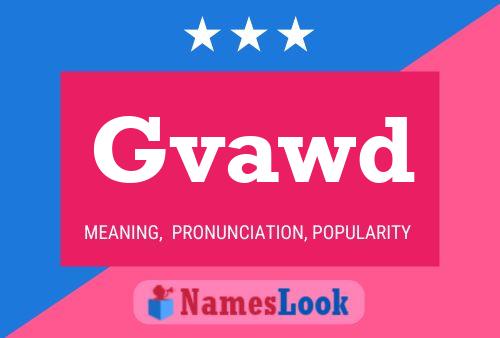 Gvawd Name Poster