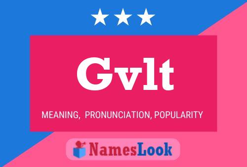 Gvlt Name Poster