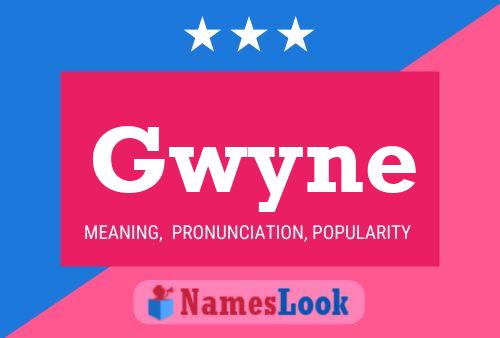 Gwyne Name Poster