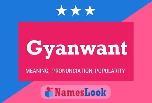 Gyanwant Name Poster