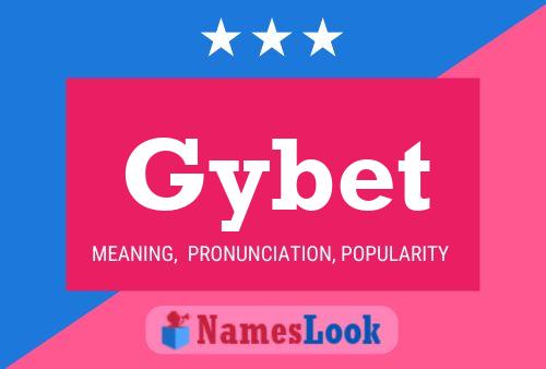 Gybet Name Poster