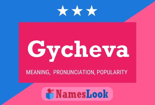 Gycheva Name Poster