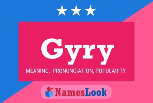 Gyry Name Poster