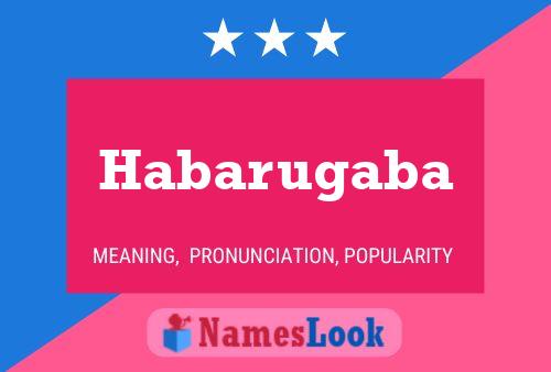 Habarugaba Name Poster