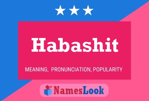 Habashit Name Poster