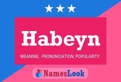 Habeyn Name Poster