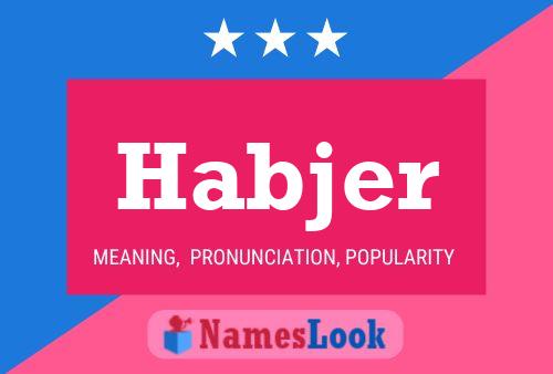 Habjer Name Poster