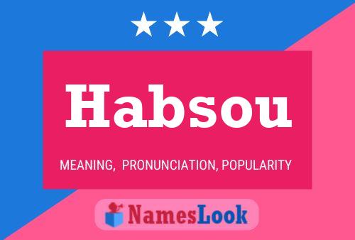 Habsou Name Poster