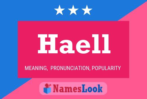 Haell Name Poster