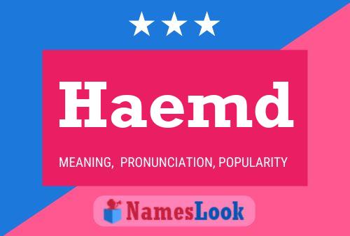 Haemd Name Poster