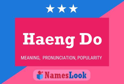 Haeng Do Name Poster