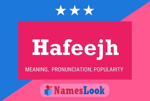 Hafeejh Name Poster