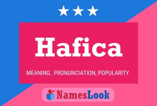 Hafica Name Poster