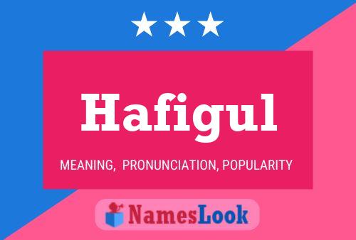 Hafigul Name Poster