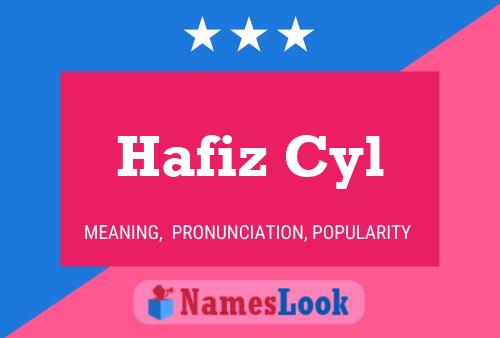 Hafiz Cyl Name Poster