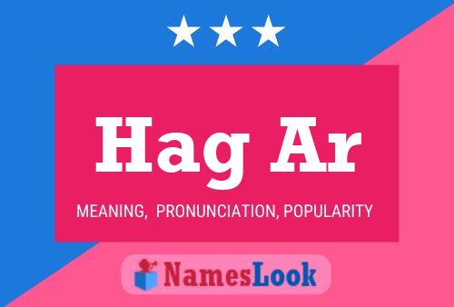 Hag Ar Name Poster