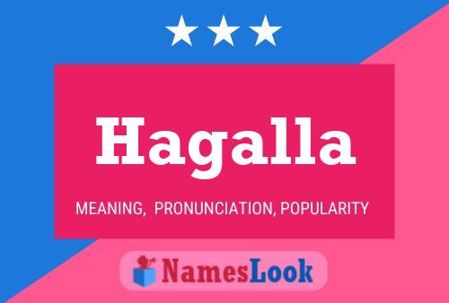 Hagalla Name Poster