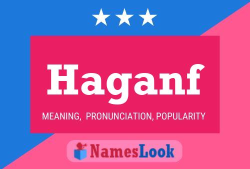 Haganf Name Poster